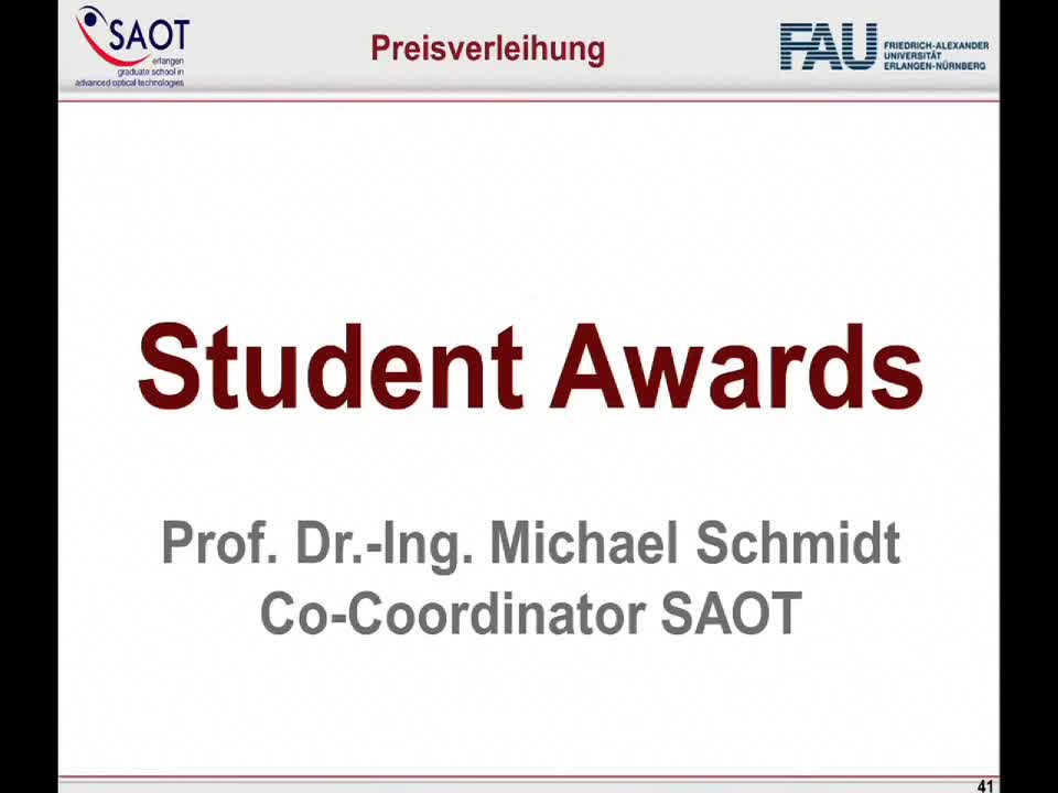 SAOT Young Researcher Award preview image