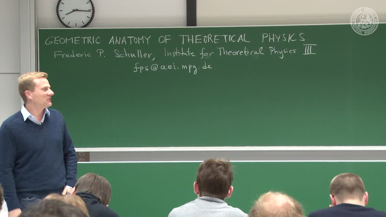 Lectures on the Geometric Anatomy of Theoretical Physics preview image