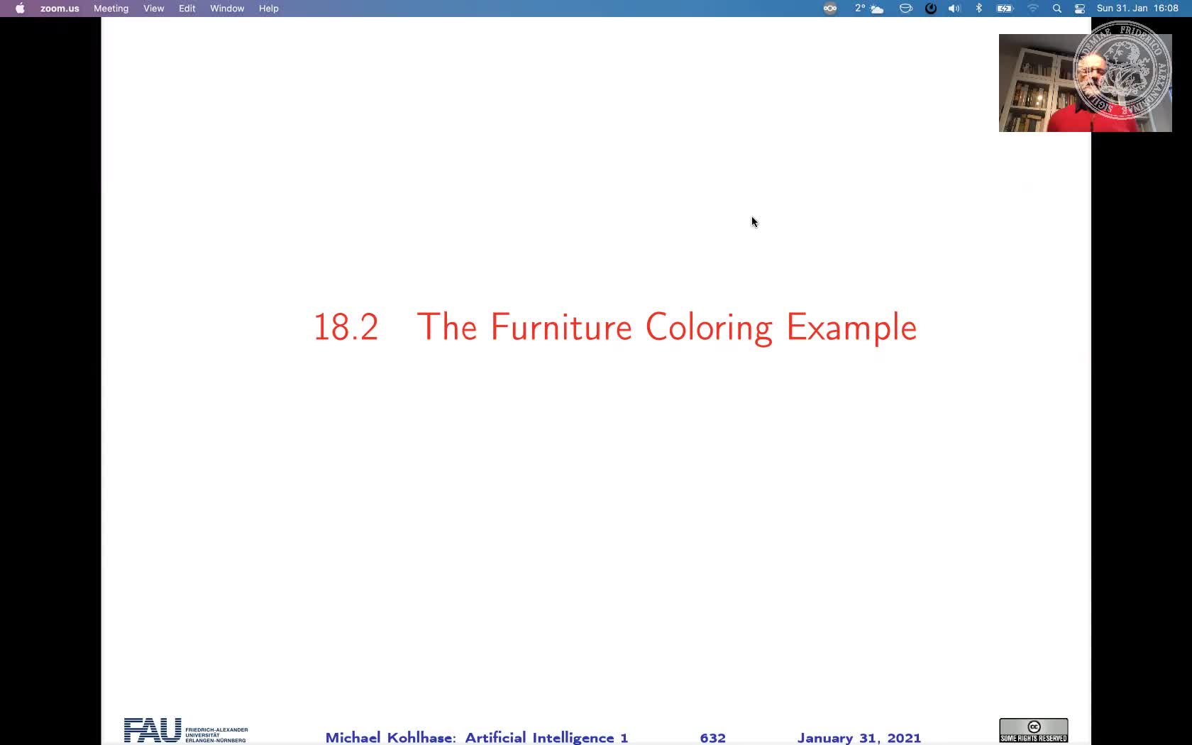 Furniture Coloring Example preview image