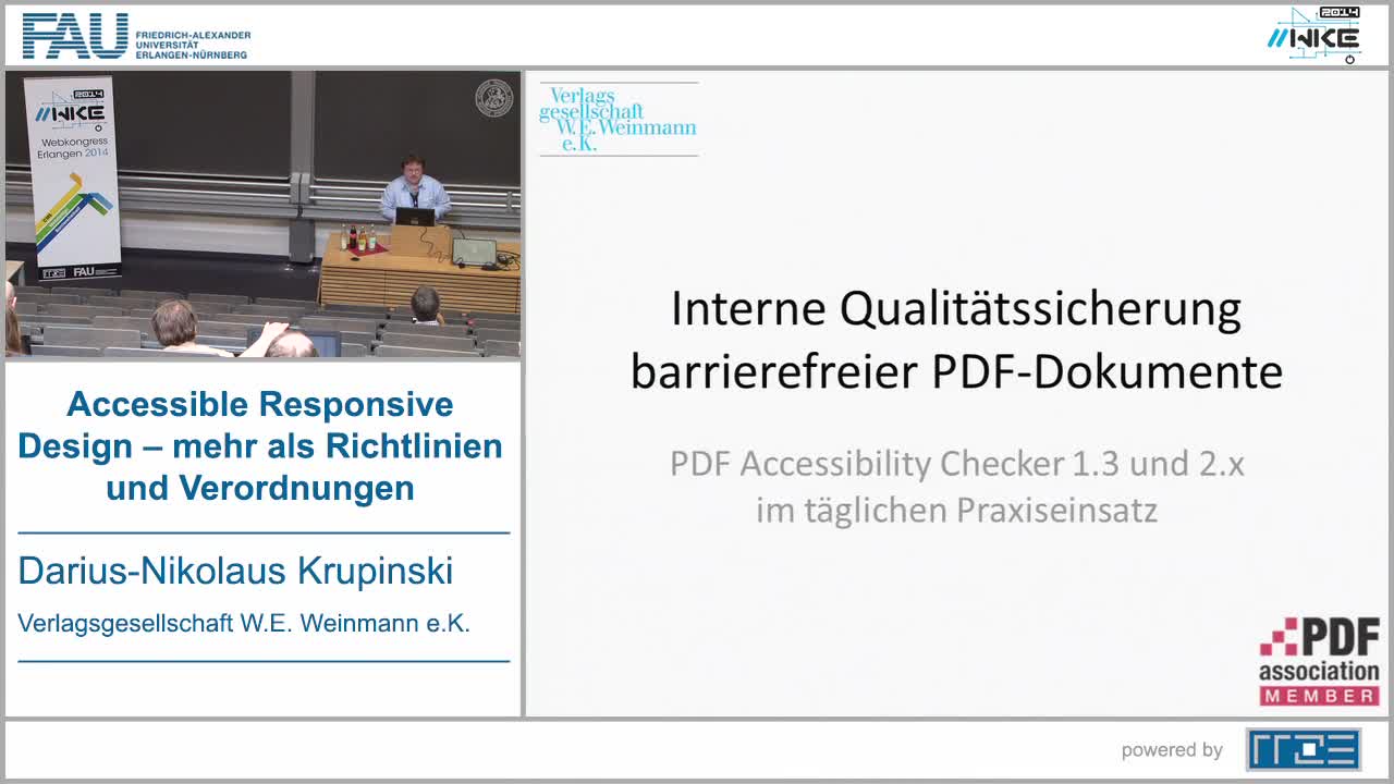 BF - Interne Qualitätssicherung barrierefreier PDF-Dokumente preview image