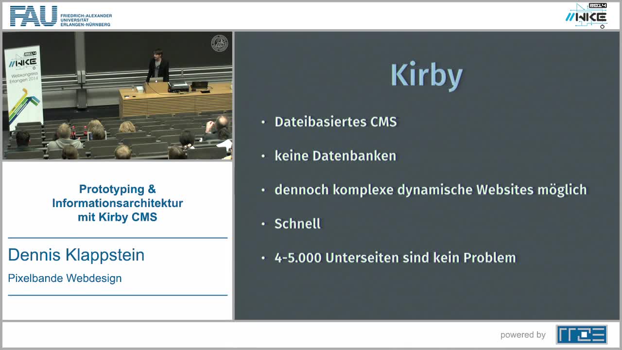 CMS - Prototyping und Informationsarchitektur mit Kirby CMS preview image