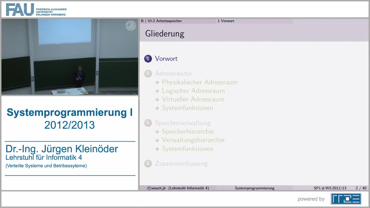 Systemprogrammierung 1 (SP1) preview image