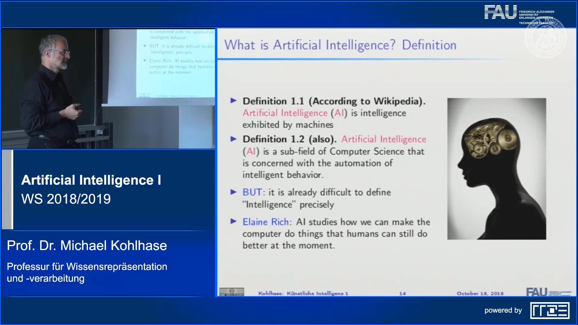 Recap Clip 3.2: What is Artificial Intelligence? preview image