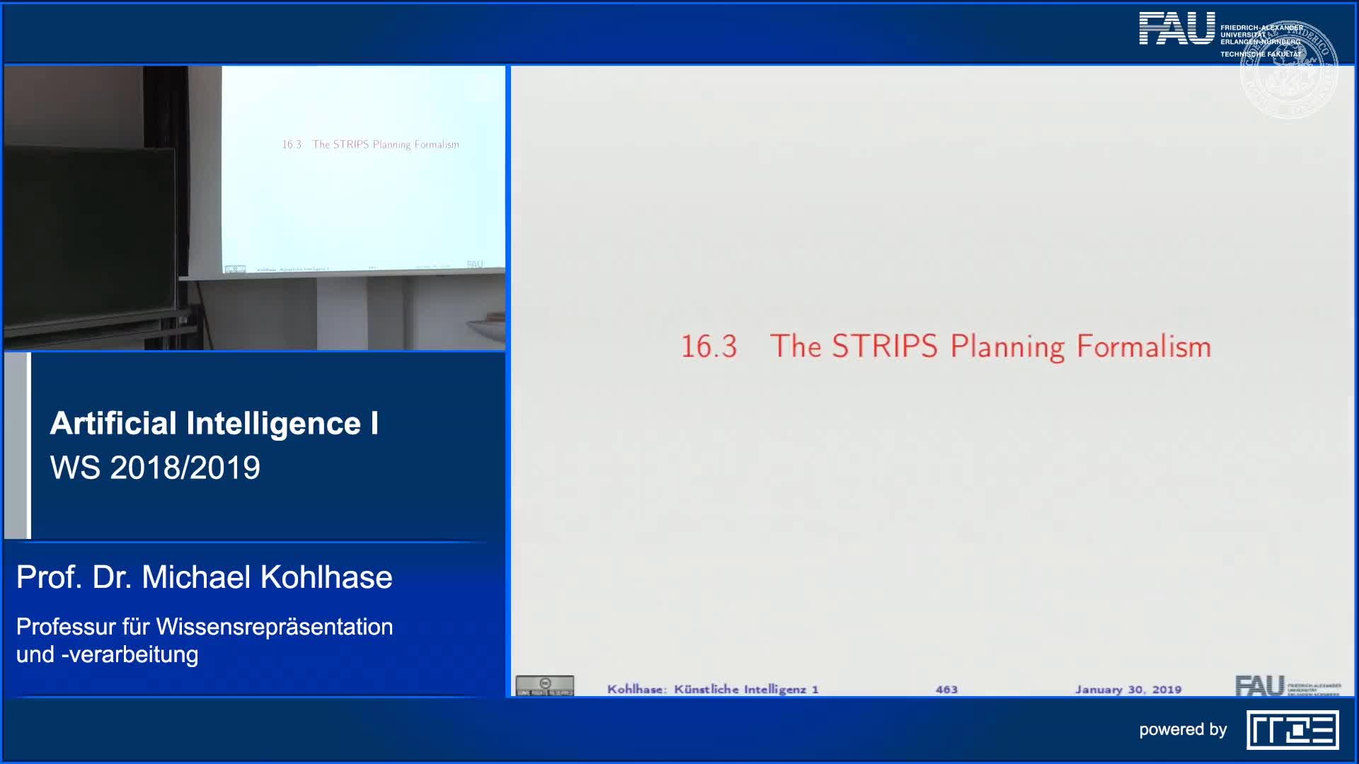 Recap Clip 16.3: The STRIPS Planning Formalism preview image