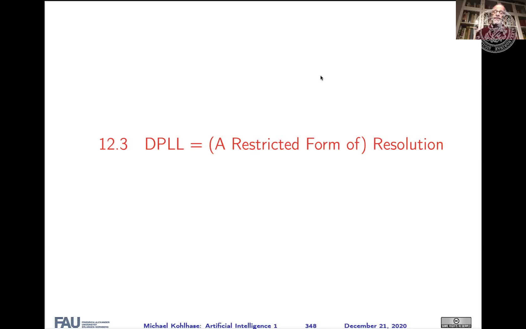 DPLL = (A Restricted Form of) Resolution preview image