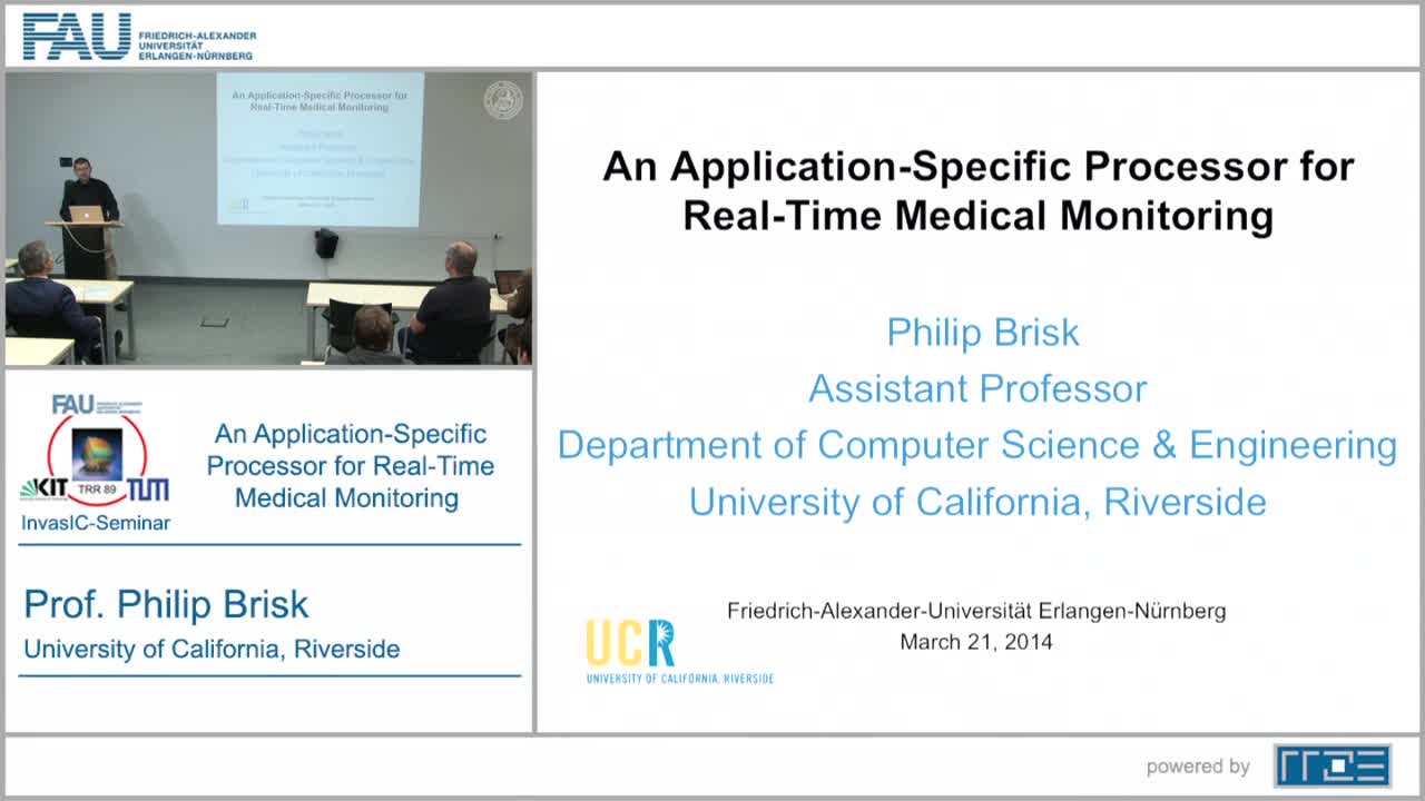 An Application-Specific Processor for Real-Time Medical Monitoring preview image