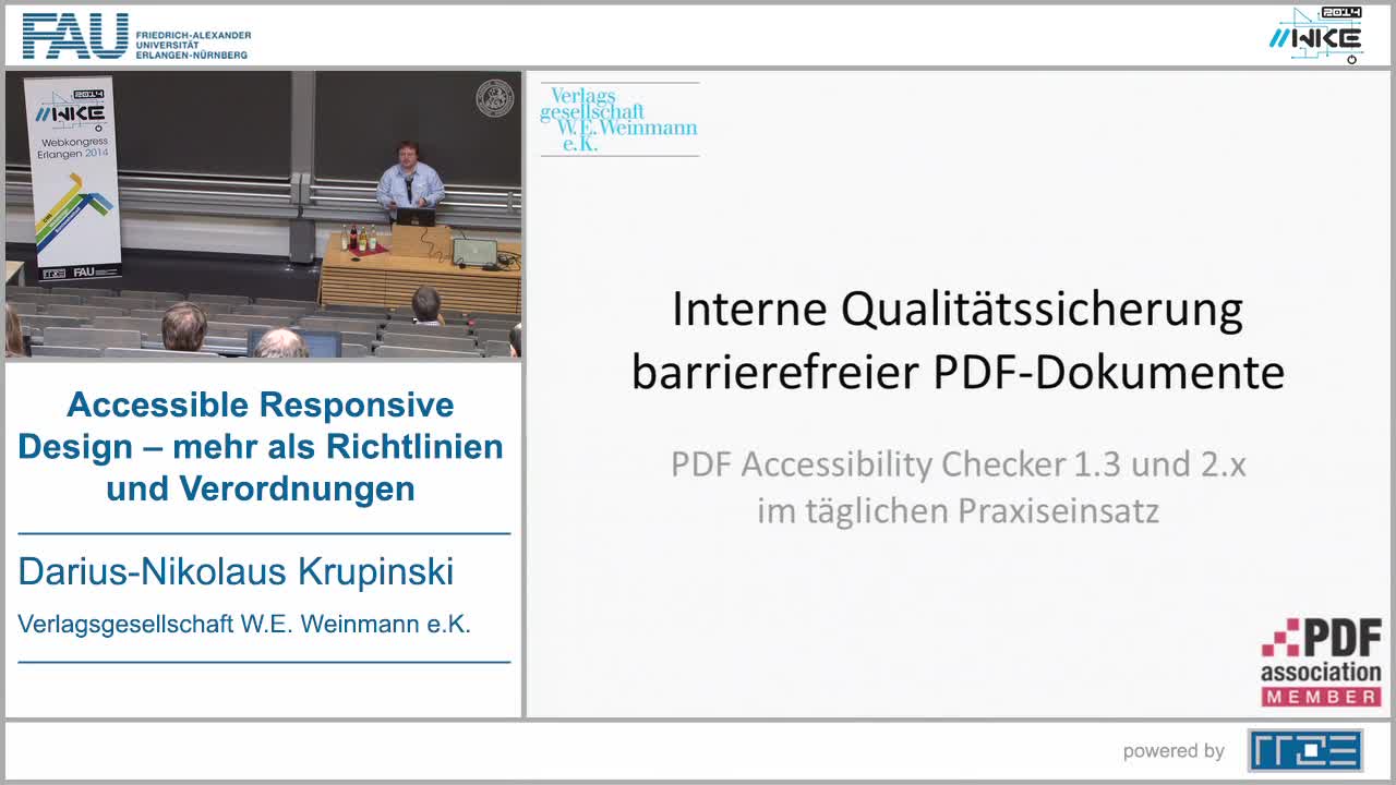 BF - Interne Qualitätssicherung barrierefreier PDF-Dokumente preview image