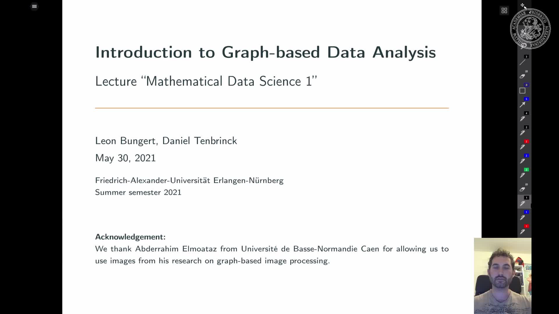 Introduction to Graph-based Data Analysis preview image