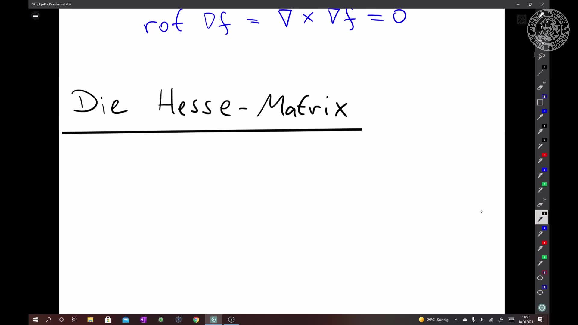 Die Hesse-Matrix preview image