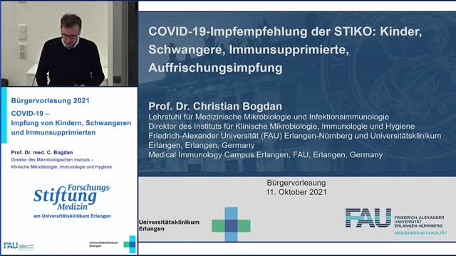 COVID-19 – Impfung von Kindern, Schwangeren und Immunsupprimierten preview image
