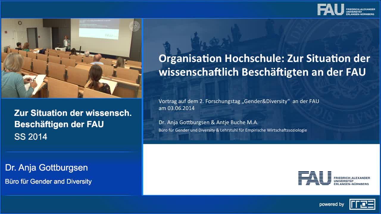Organisation Hochschule: Zur Situation der wissenschaftlich Beschäftigten der FAU preview image