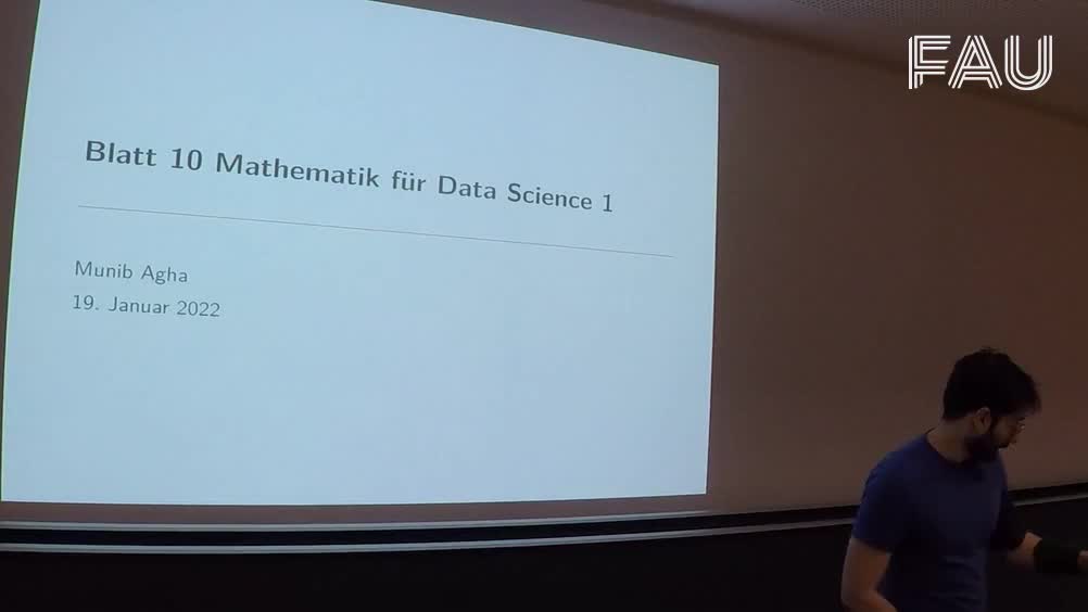 Tafelübung Mathematik für Data Science Übung 10 preview image