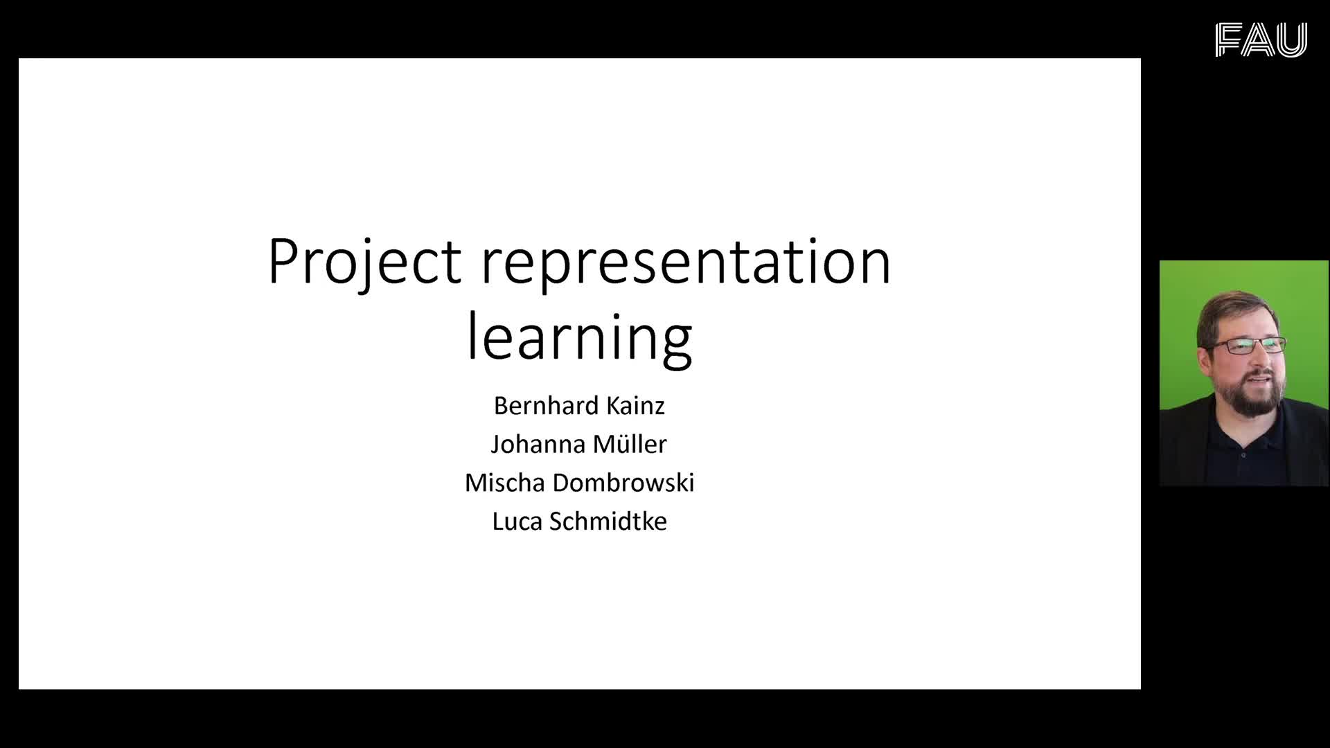 Project Representation Learning 2022 preview image