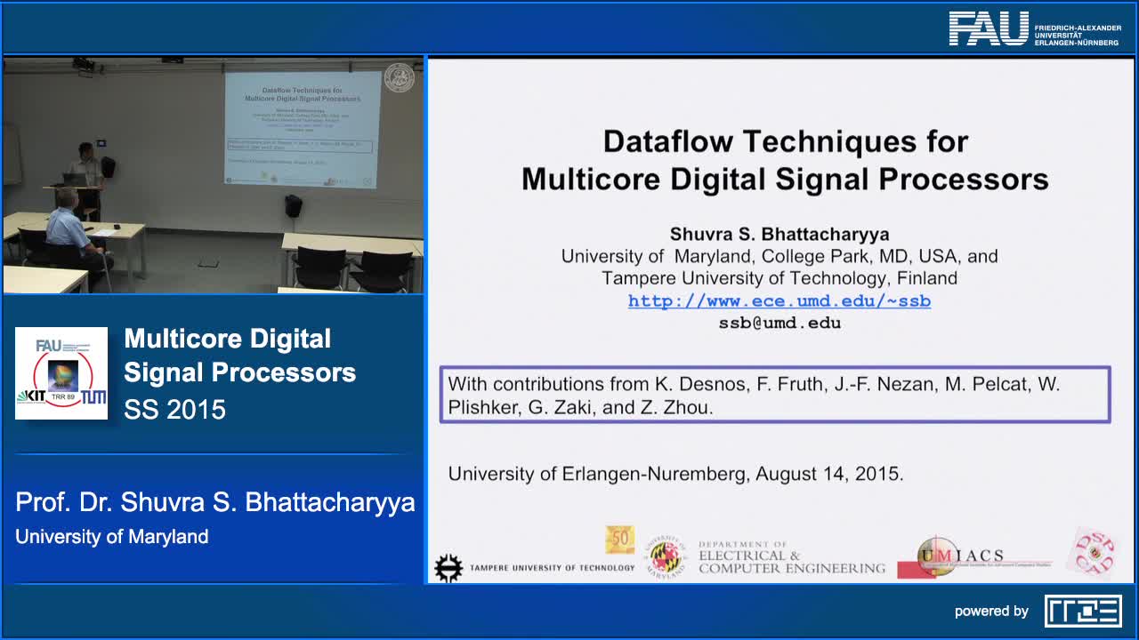 Dataflow based Design and Implementation for Multicore Digital Signal Processors preview image