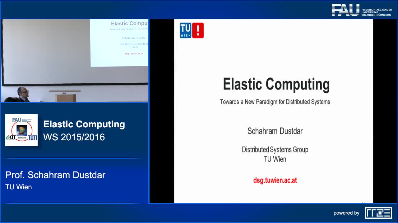 Elastic Computing - Towards a New Paradigm for Distributed Systems preview image