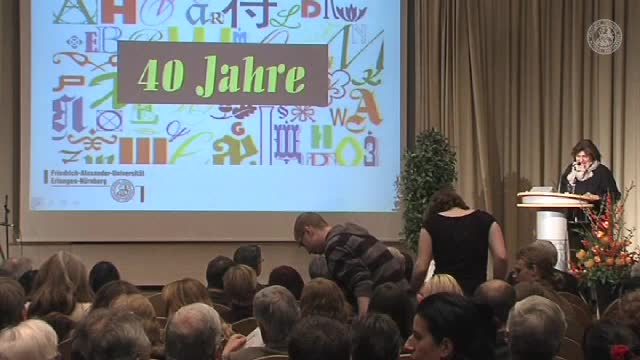 Festakt zum 40-jährigen Jubiläum des Sprachenzentrums der Uni Erlangen-Nürnberg preview image