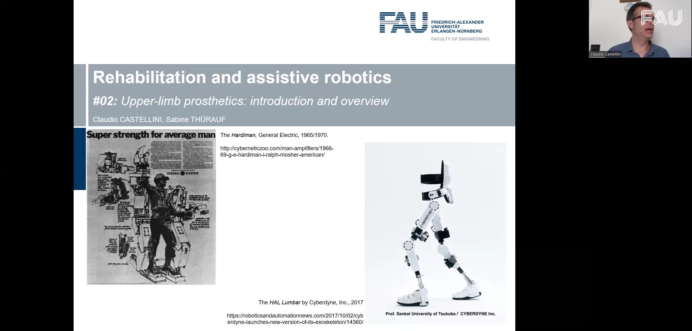 Rehabilitation and Assistive Robotics - Theory #2 preview image