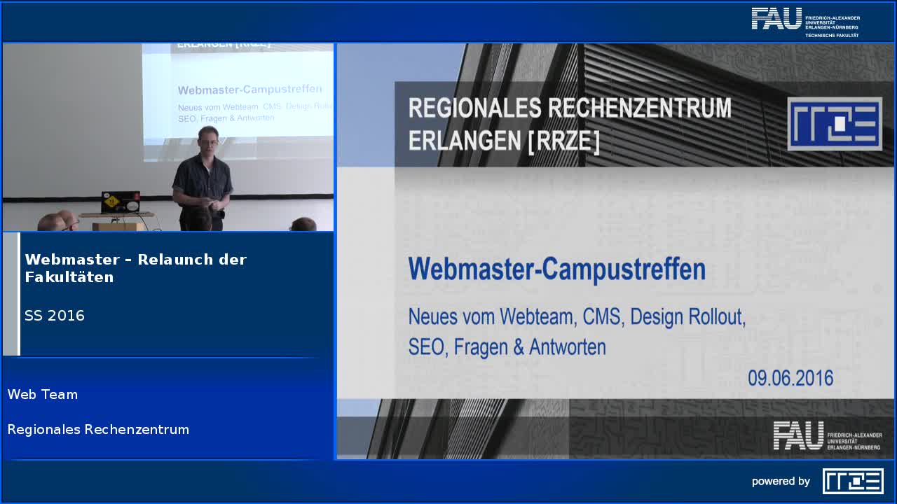 Webmaster – Relaunch der Fakultäten preview image