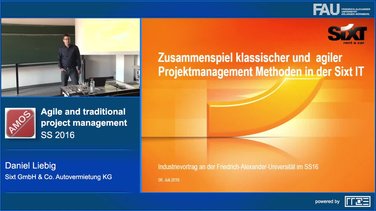 Experiences in aligning agile and traditional project management at Sixt GmbH preview image