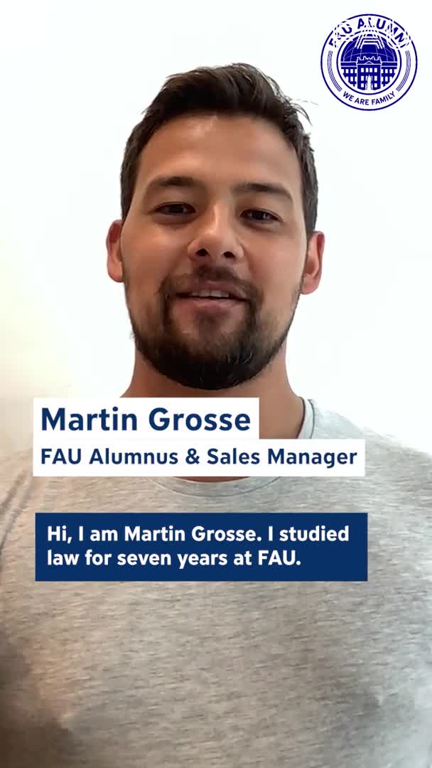 FAU Alumni #JobInsights mit Martin Grosse preview image
