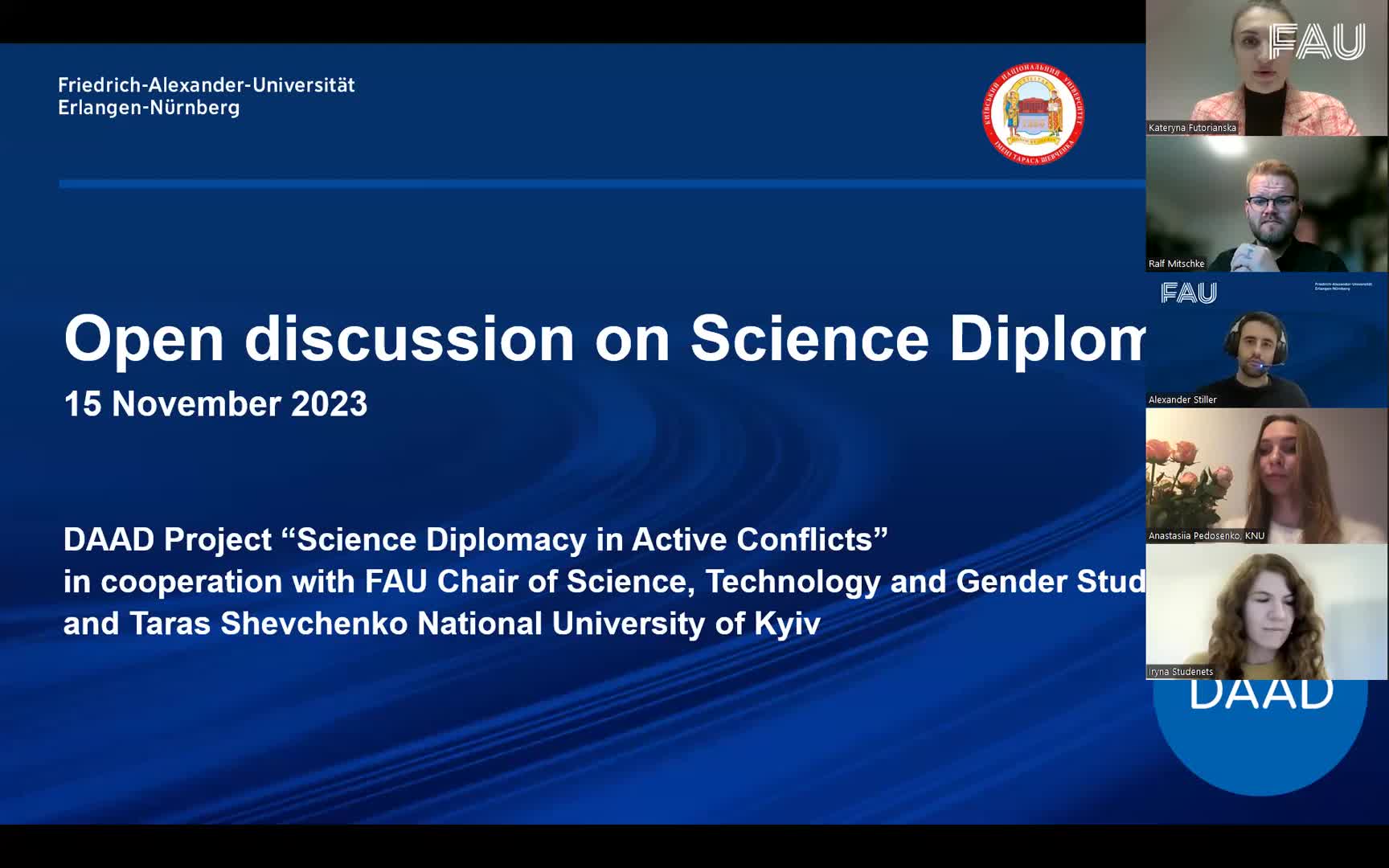 Open discussion on Science Diplomacy preview image