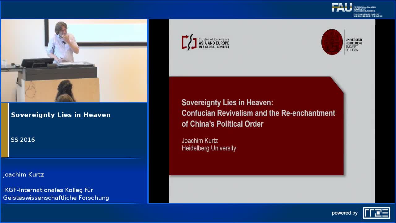 Sovereignty Lies in Heaven:Confucian Revivalism and the Re-enchantment of China’s Political Order preview image