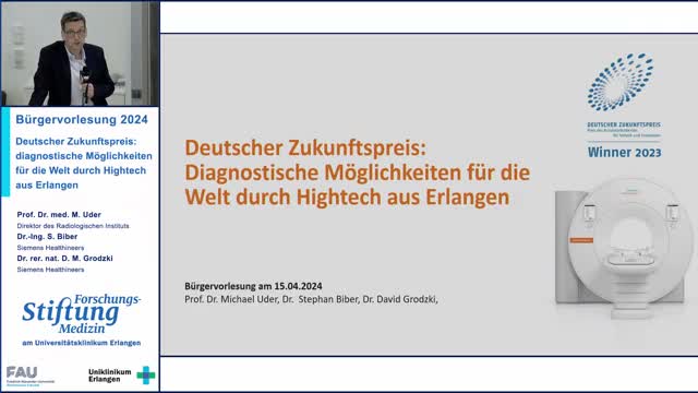 Deutscher Zukunftspreis: diagnostische Möglichkeiten für die Welt durch Hightech aus Erlangen preview image
