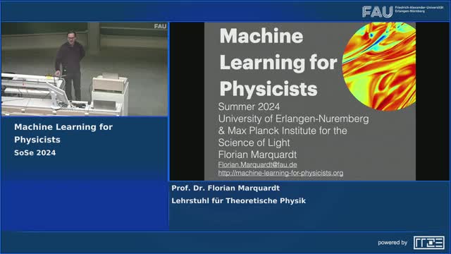 Machine Learning for Physicists preview image