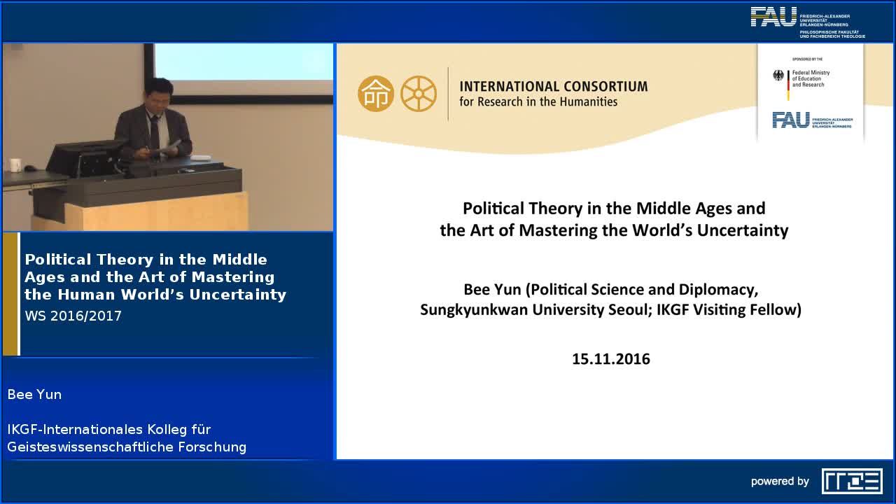Political Theory in the Middle Ages and the Art of Mastering the Human World’s Uncertainty preview image