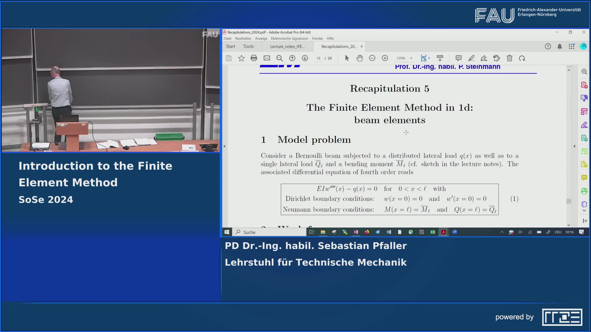 Introduction to the Finite Element Method preview image