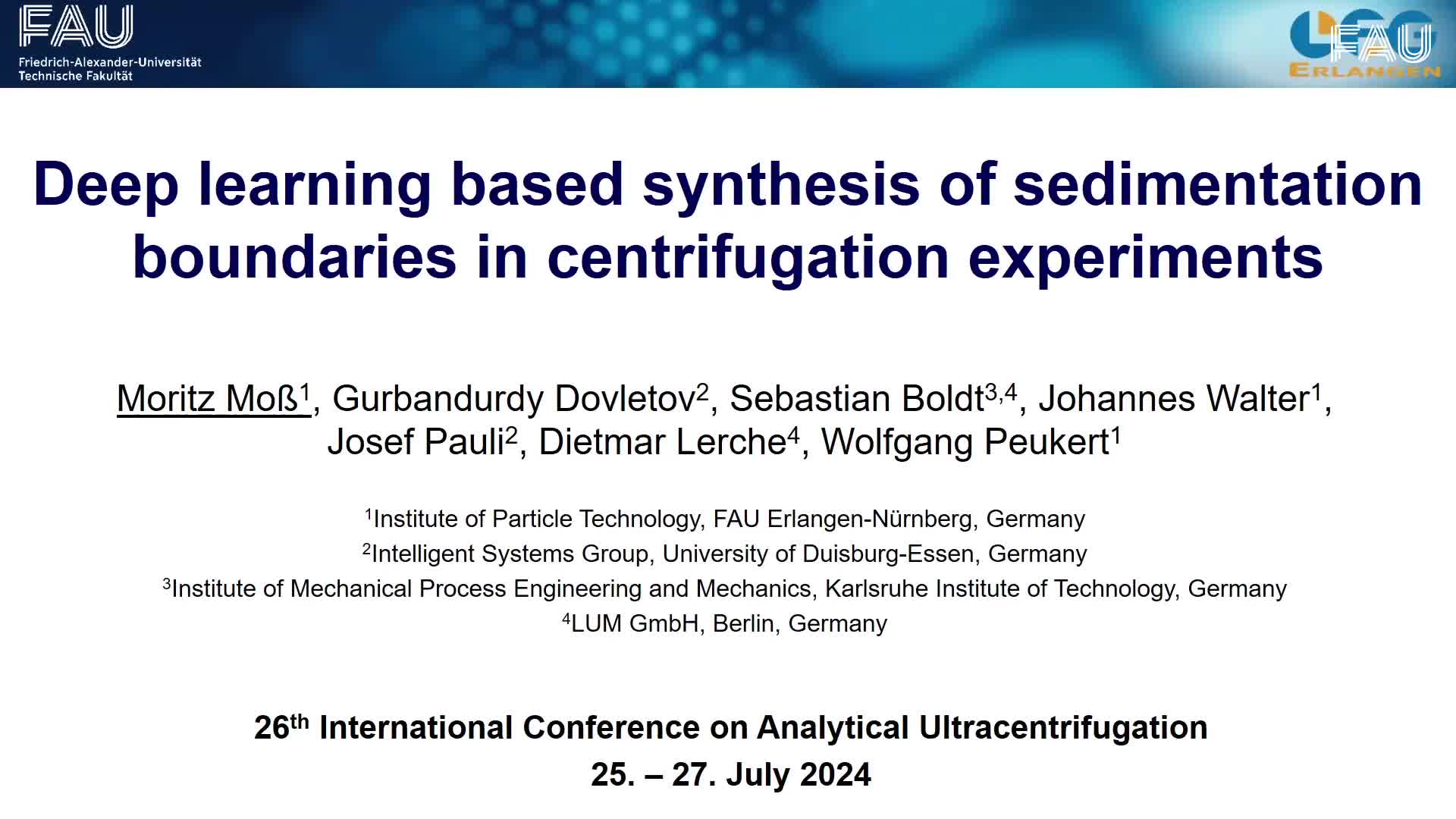 Deep learning based synthesis of sedimentation boundaries in centrifugation experiments preview image