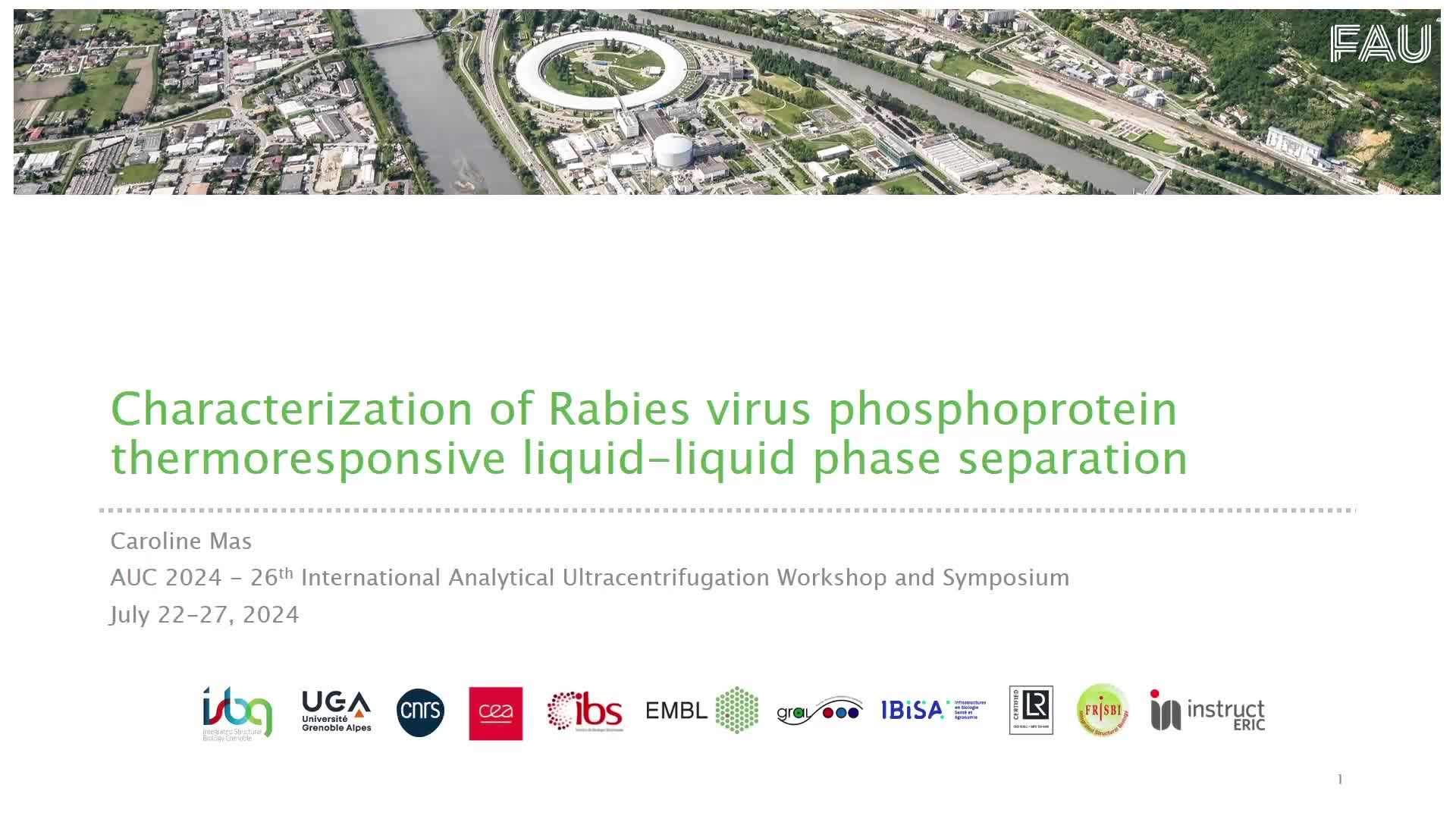 Characterization of Rabies virus phosphoprotein thermoresponsive liquid-liquid phase separation preview image