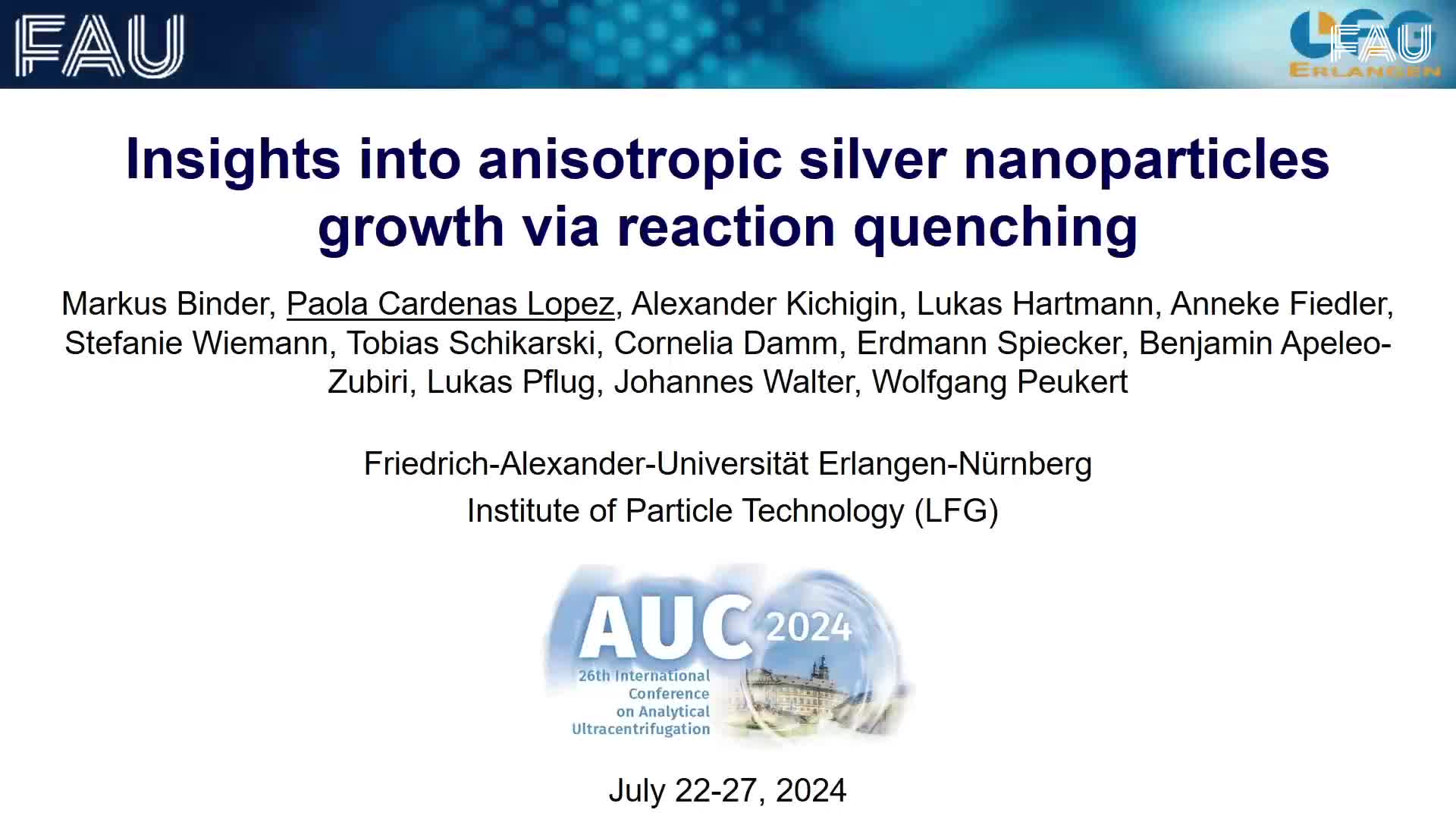 Insights into anisotropic silver nanoparticles growth via reaction quenching preview image