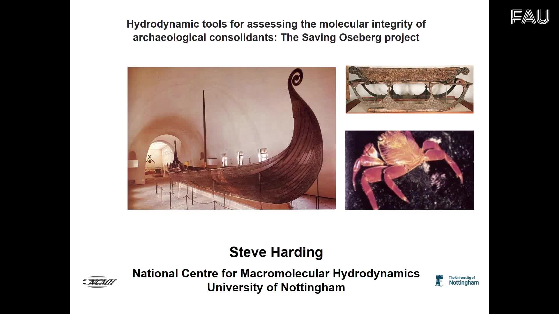 Hydrodynamic tools for assessing the molecular integrity of archaeological consolidants. The Saving Oseberg project preview image