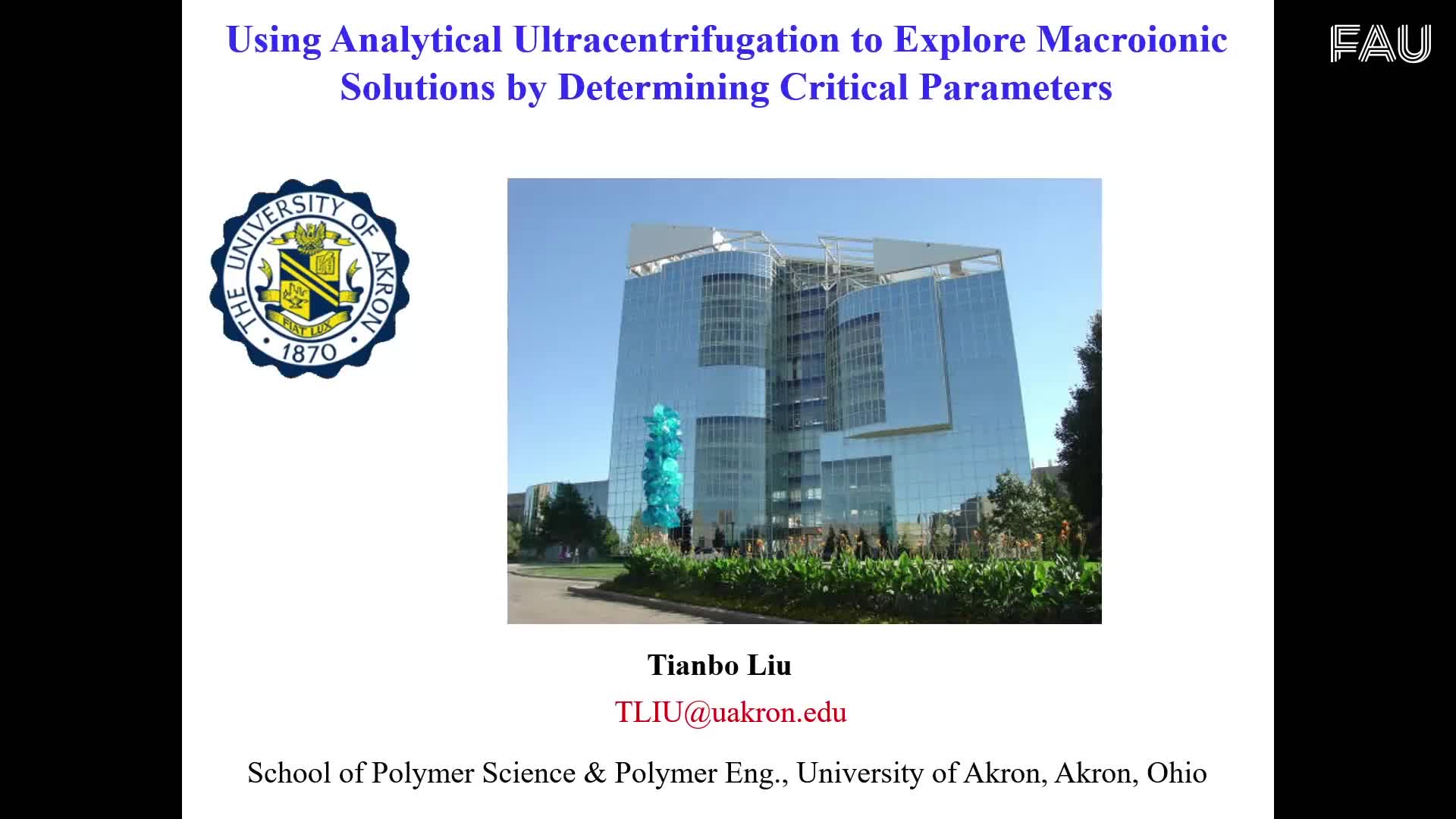 Using analytical ultracentrifugation to explore macroionic solutions by determining critical parameters preview image