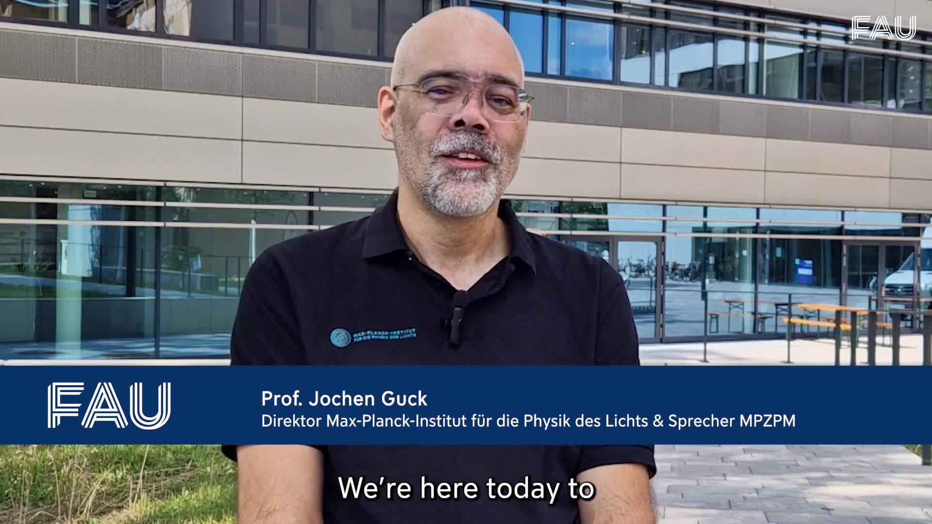 Neues Forschungszentrum: Max-Planck-Zentrum für Physik und Medizin