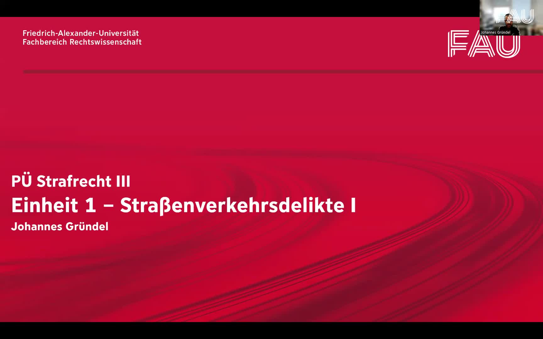 Straßenverkehrsdelikte I preview image