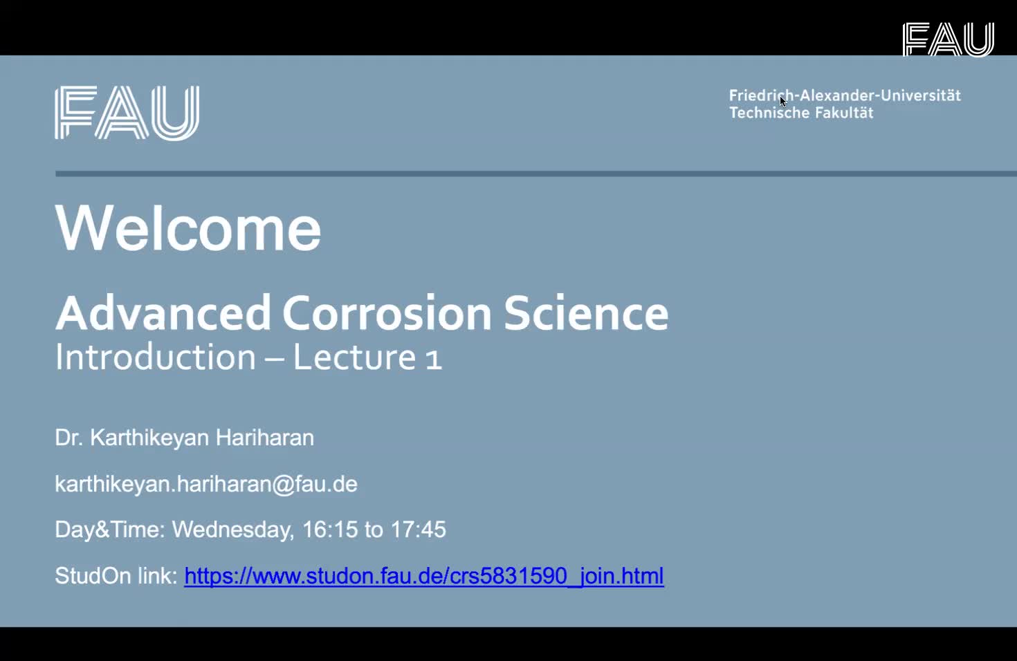 Advanced Corrosion Science preview image