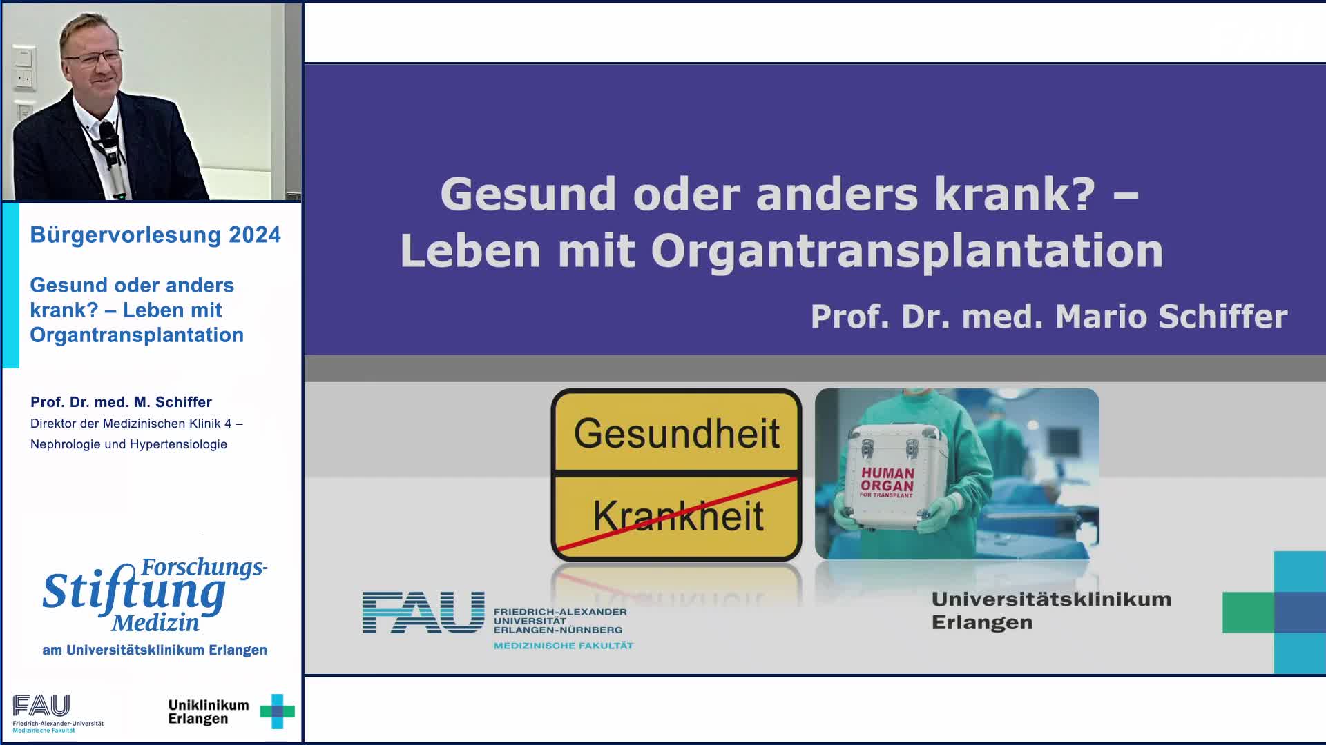 Gesund oder anders krank? – Leben mit Organtransplantation preview image