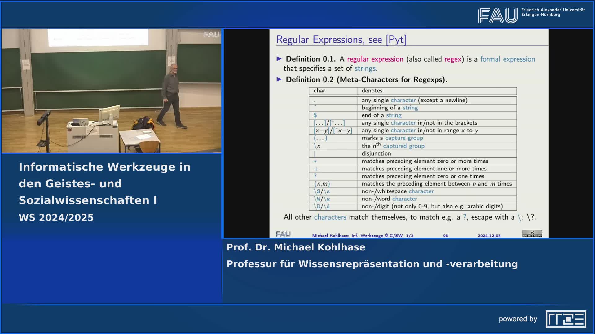 Informatische Werkzeuge in den Geistes- und Sozialwissenschaften I preview image