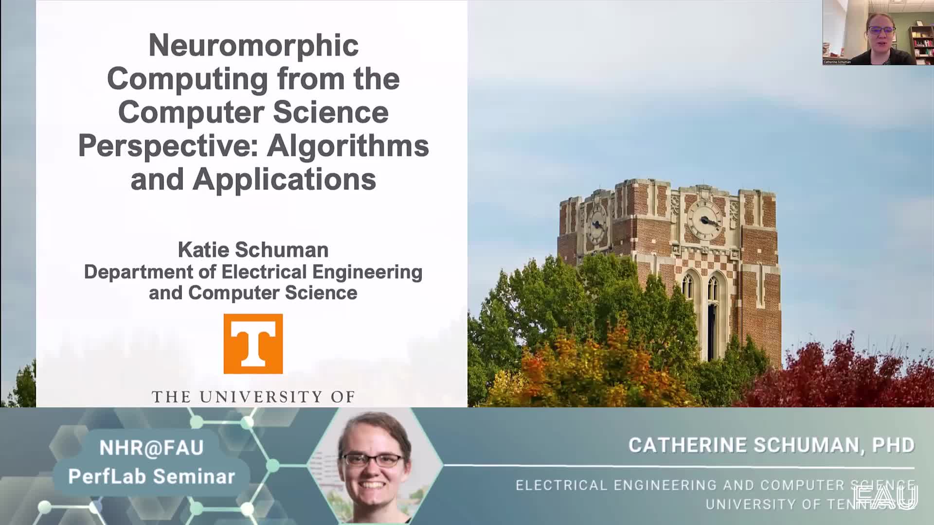 NHR PerfLab Seminar 2025-04-01: Neuromorphic Computing from the Computer Science Perspective - Algorithms and Applications preview image