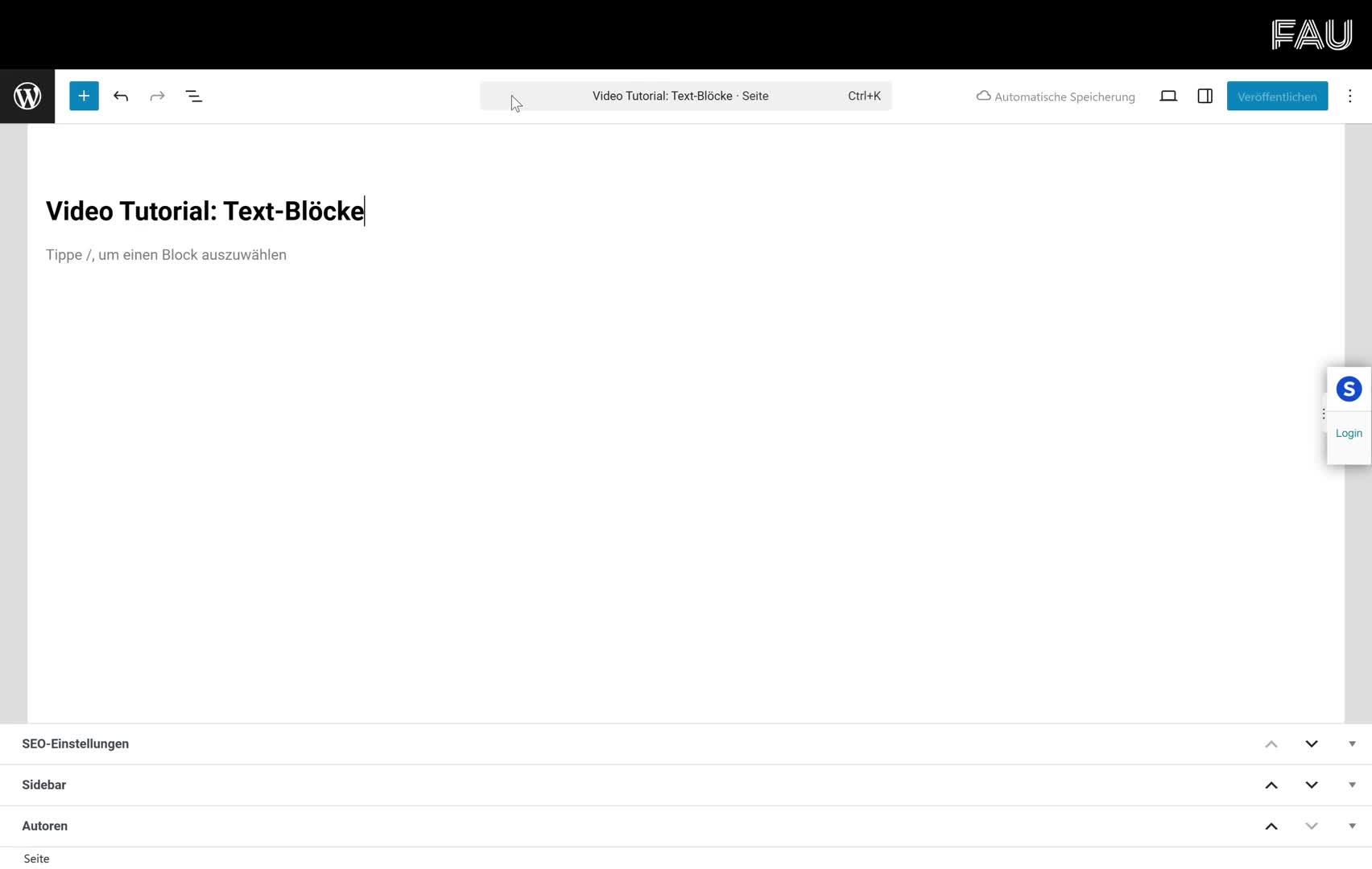 Text Blöcke preview image