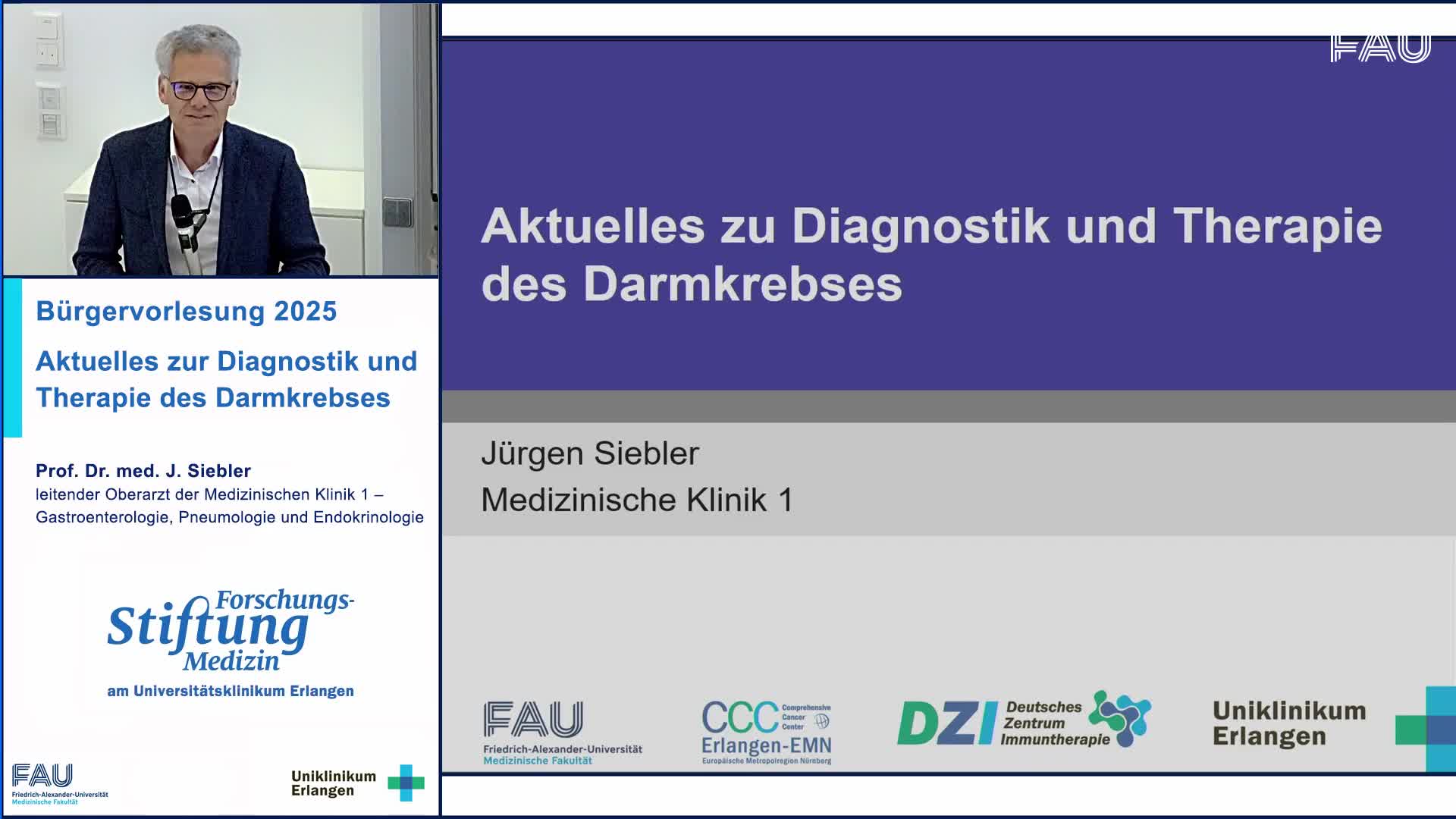 Aktuelles zur Diagnostik und Therapie des Darmkrebses preview image