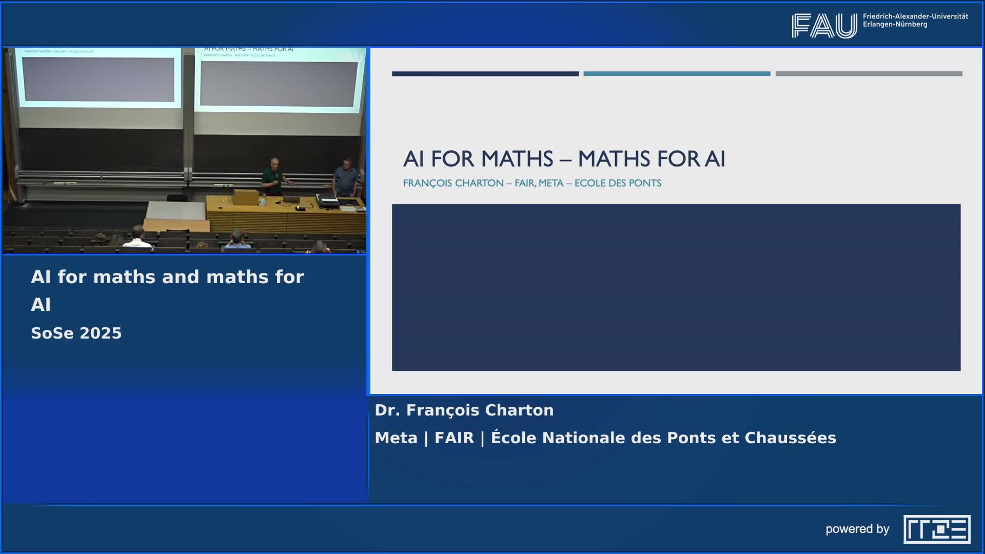 AI for maths and maths for AI preview image