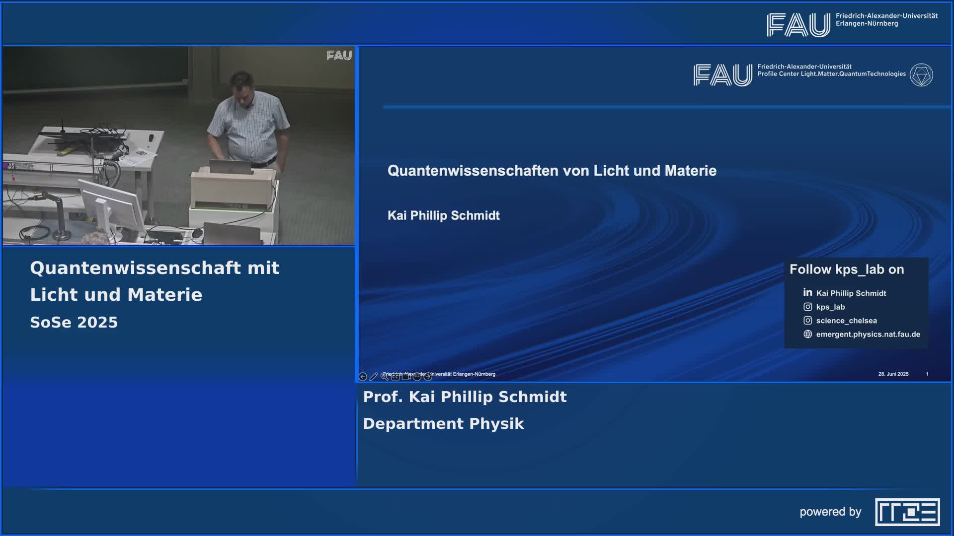 Quantenwissenschaft mit Licht und Materie preview image