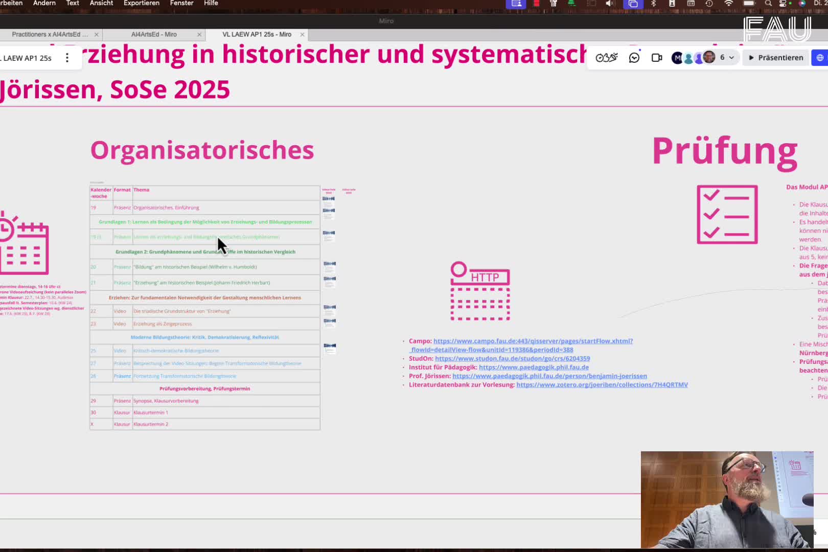 VL LAEW M1 Bildung und Erziehung in systematischer und historischer Perspektive preview image
