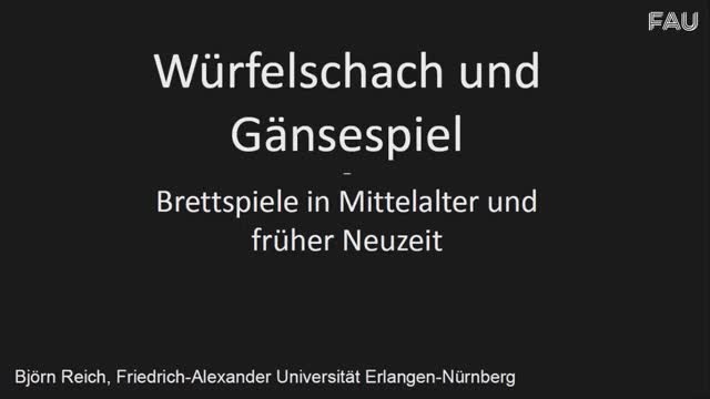 Spiel mit ... Würfelschach und Gänsespiel: Brettspiele in Mittelalter und Früher Neuzeit preview image
