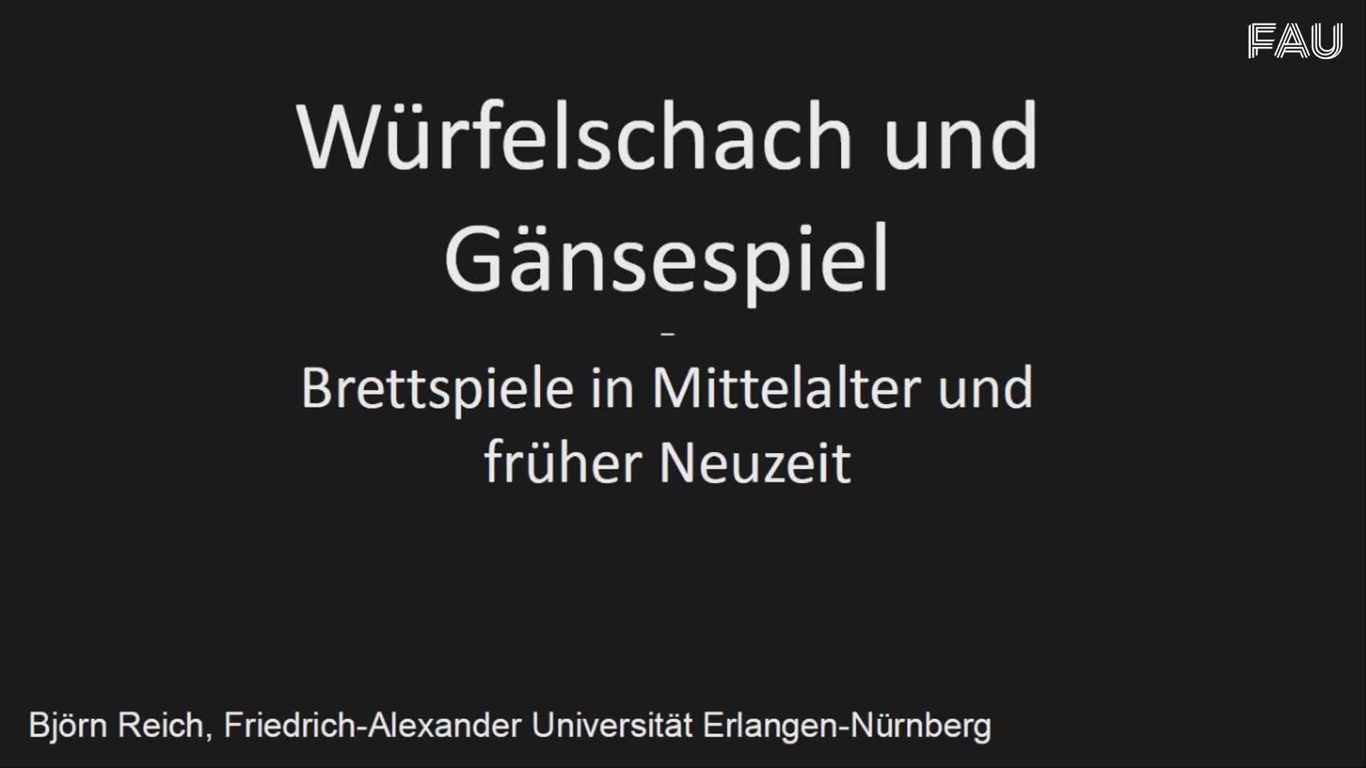 Spiel mit ... Würfelschach und Gänsespiel: Brettspiele in Mittelalter und Früher Neuzeit preview image