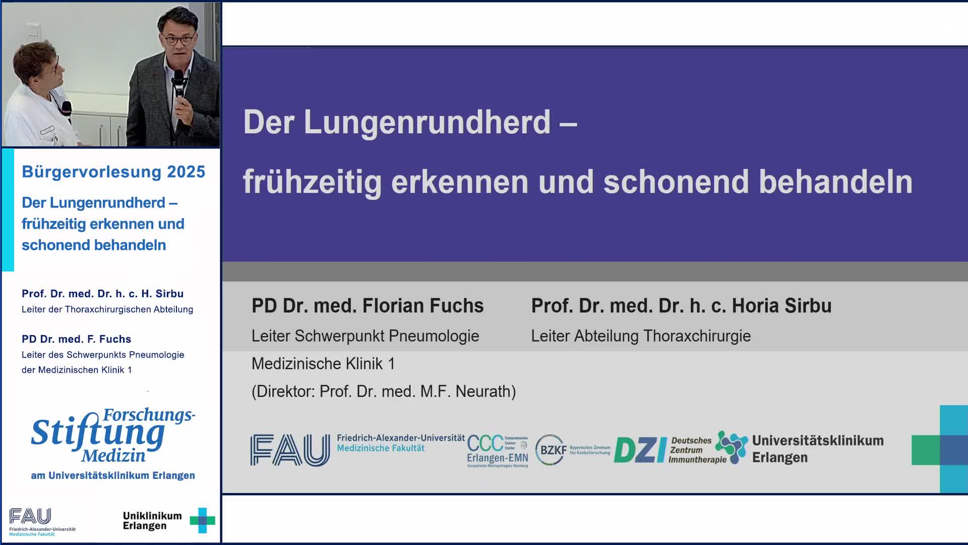 Der Lungenrundherd – frühzeitig erkennen und schonend behandeln preview image