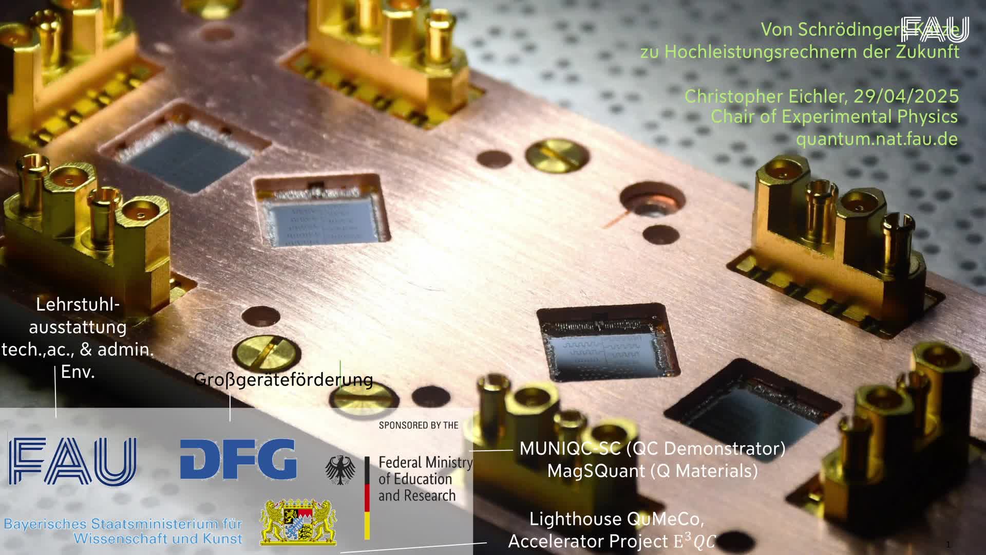 Quantencomputer: Von Schrödingers Katze zu Hochleistungsrechnern der Zukunft. preview image